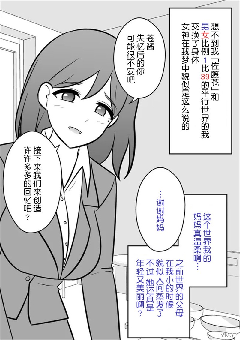 男女比1：39的平行世界 第01话 单击左键进入下一页