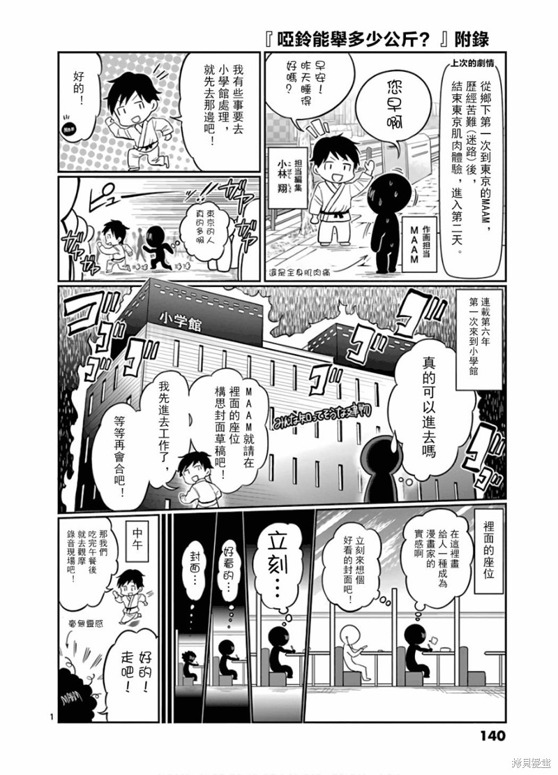 肌肉少女：哑铃，能举多少公斤？ 08卷附录 单击左键进入下一页