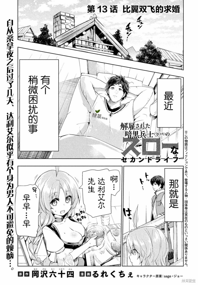 被解雇的暗黑士兵慢生活的第二人生 第13话 单击左键进入下一页